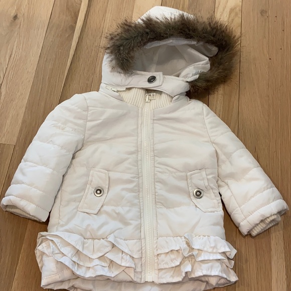 Starting Out Other - Starting Out Baby White Puffer Jacket Size 12 mo